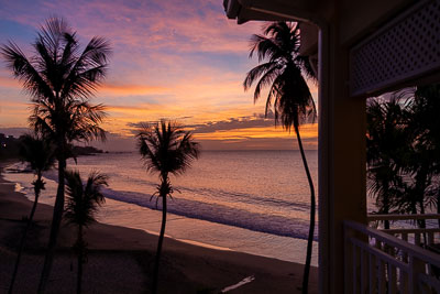 Blue Marlin suite: Sunset from Balcony