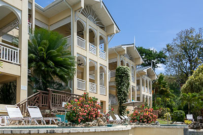 The frontage of Black Rock Dreams apartments
