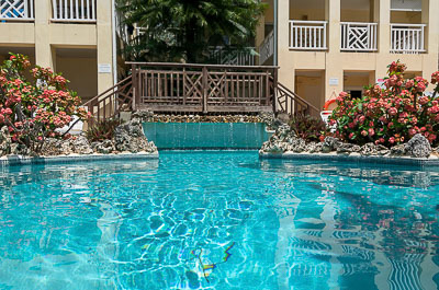 The swimming pool at Black Rock Dreams