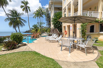 The pool deck at Black Rock Dreams